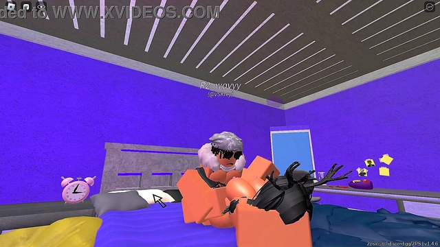 Rich slut gets pounded by a roblox fan