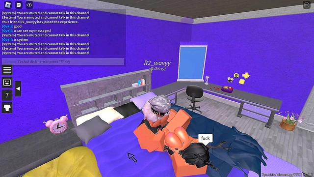 Rich slut gets pounded by a roblox fan