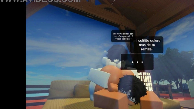 Fucking a big-ass tomboy [Roblox Studio]