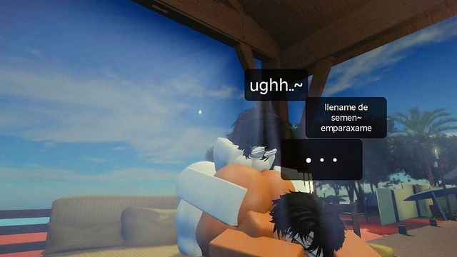 Fucking a big-ass tomboy [Roblox Studio]