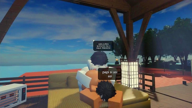 Fucking a big-ass tomboy [Roblox Studio]