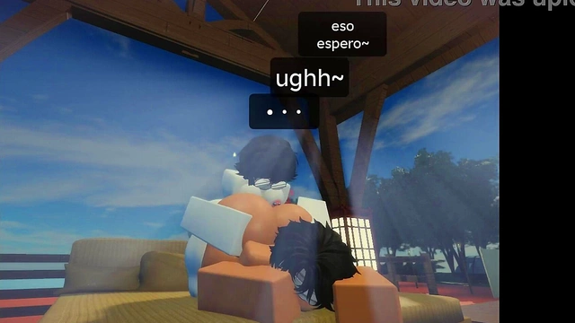 Fucking a big-ass tomboy [Roblox Studio]