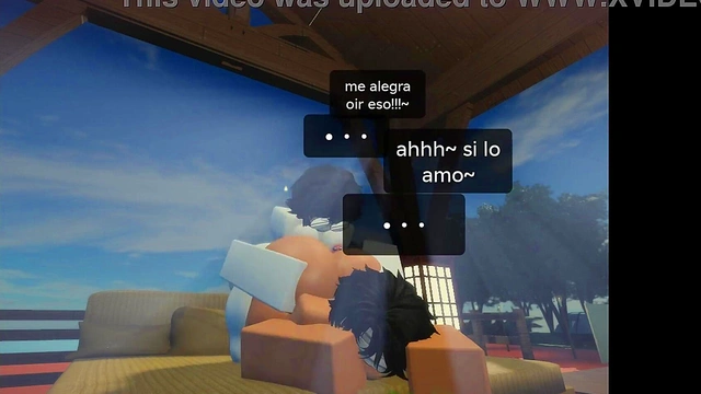 Fucking a big-ass tomboy [Roblox Studio]