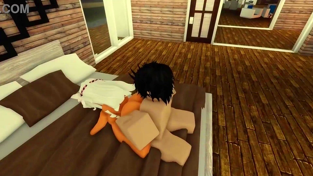 I fuck my girlfriend in various poses (roblox)