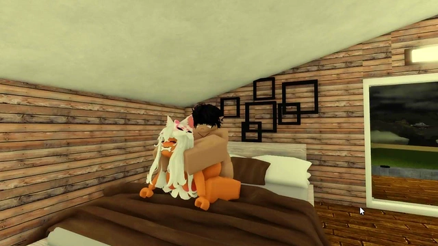 I fuck my girlfriend in various poses (roblox)
