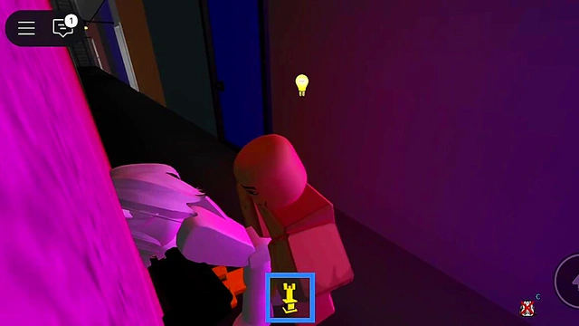 Sex with shy girl behind the store in Roblox Brookhaven