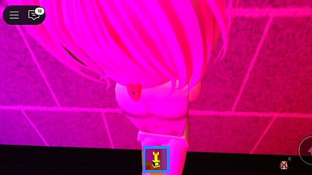 Sex with shy girl behind the store in Roblox Brookhaven