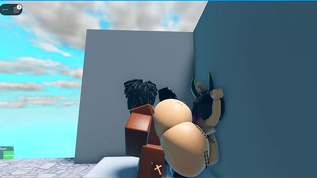 Whore gets blacked fucking in ROBLOX