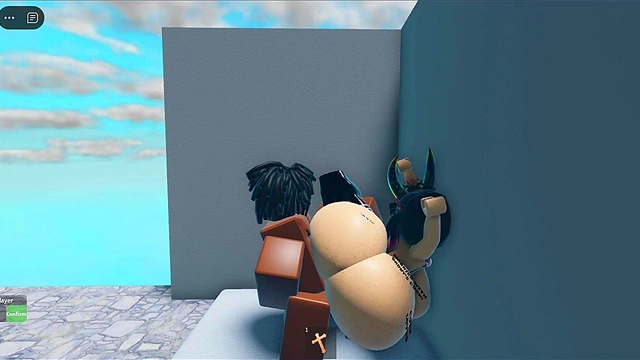Whore gets blacked fucking in ROBLOX
