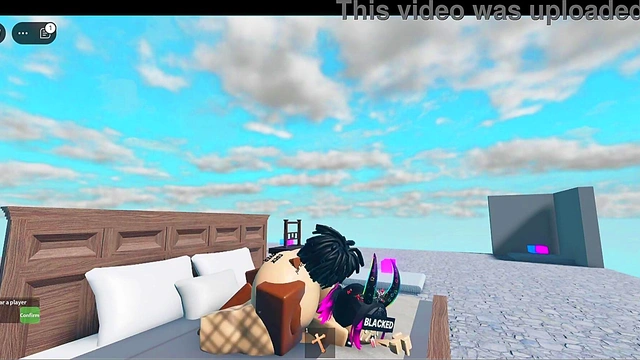 Whore gets blacked fucking in ROBLOX