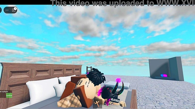 Whore gets blacked fucking in ROBLOX