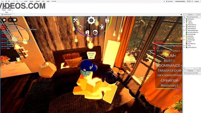 Big roblox girl gets railed by yn!