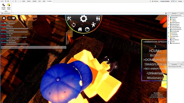 Big roblox girl gets railed by yn!