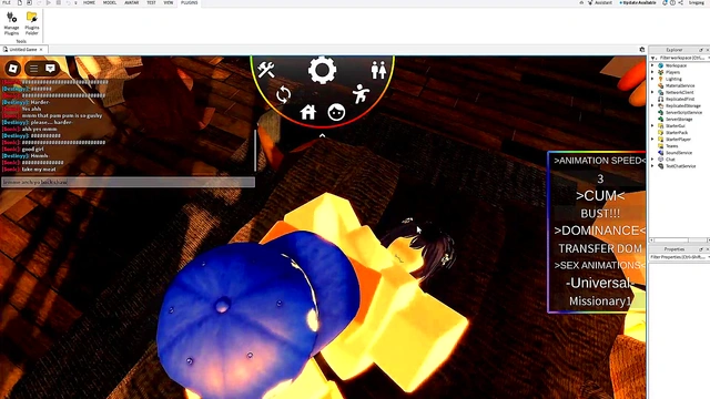 Big roblox girl gets railed by yn!