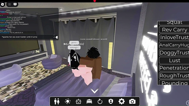 white slut got fucked by bbc in roblox