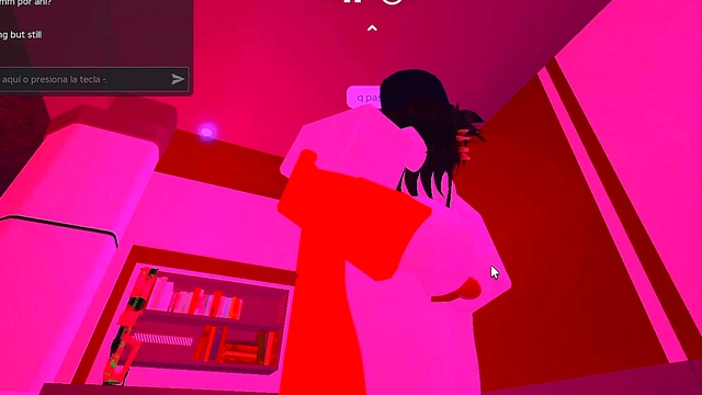 Roblox my girlfriend lets me play with her butt cheeks and gives me a blowjob