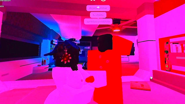 Roblox my girlfriend lets me play with her butt cheeks and gives me a blowjob