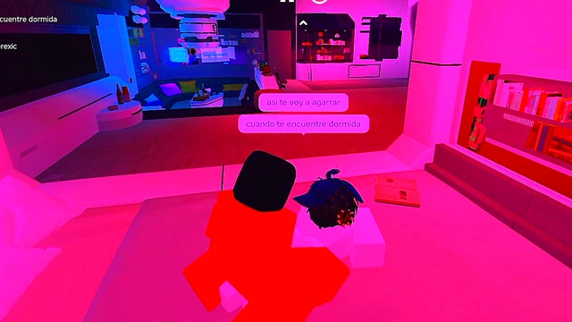 Roblox my girlfriend lets me play with her butt cheeks and gives me a blowjob