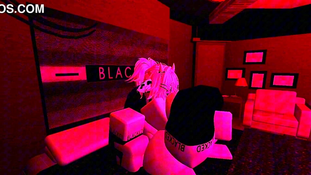 Getting fucked by horny fan~Roblox