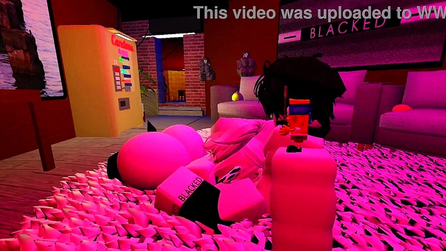 Getting fucked by horny fan~Roblox