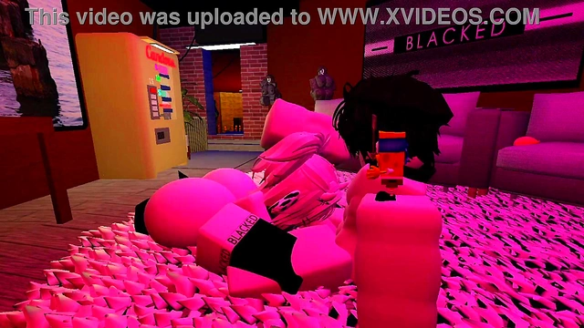 Getting fucked by horny fan~Roblox