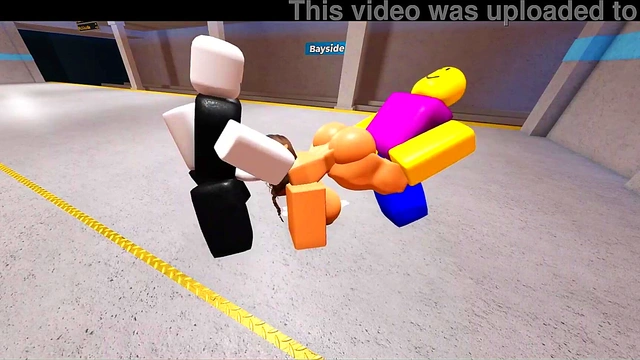 Roblox bitch fucked by 3 noobs
