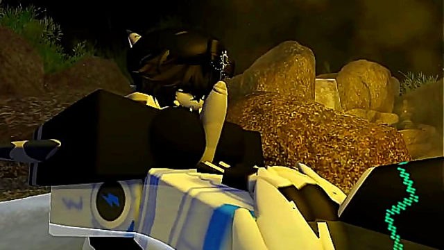 Shark having (more than) a nice bath