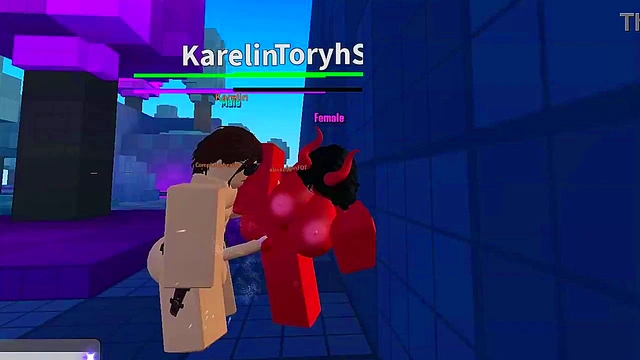 Playing cumbat warriors ( Roblox )