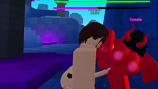 Playing cumbat warriors ( Roblox )