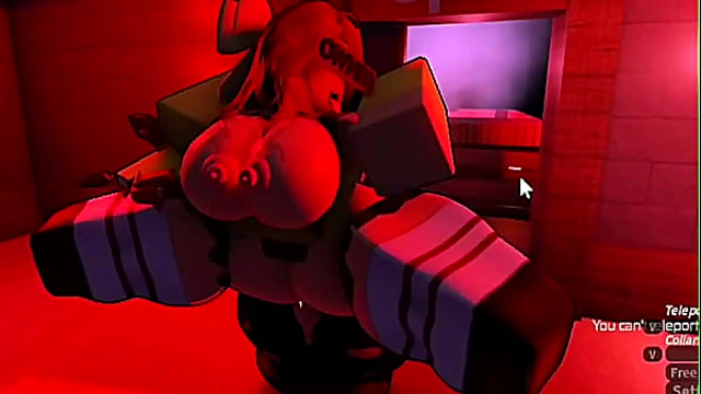 Smug girl couldn't wait to get fucked/ Fan request 2 [Roblox]