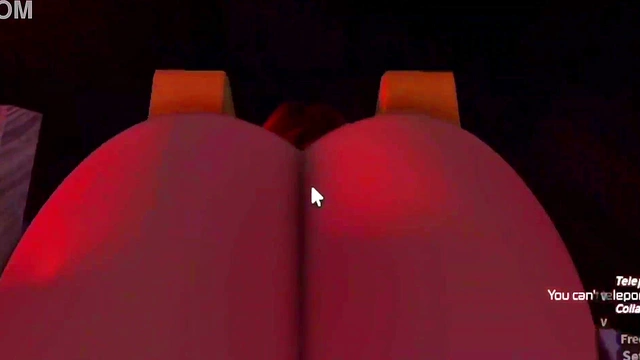 Smug girl couldn't wait to get fucked/ Fan request 2 [Roblox]