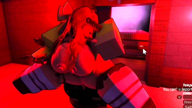 Smug girl couldn't wait to get fucked/ Fan request 2 [Roblox]