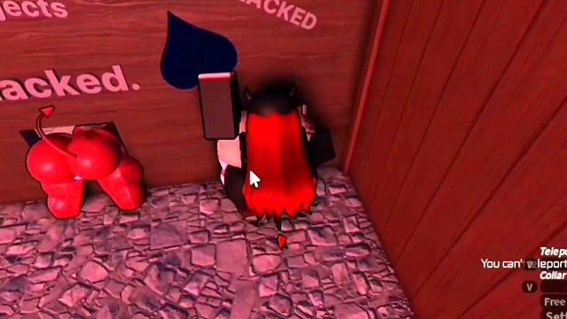 Smug girl couldn't wait to get fucked/ Fan request 2 [Roblox]