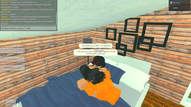 Roblox Whore Gives Sloppy Head Part 1