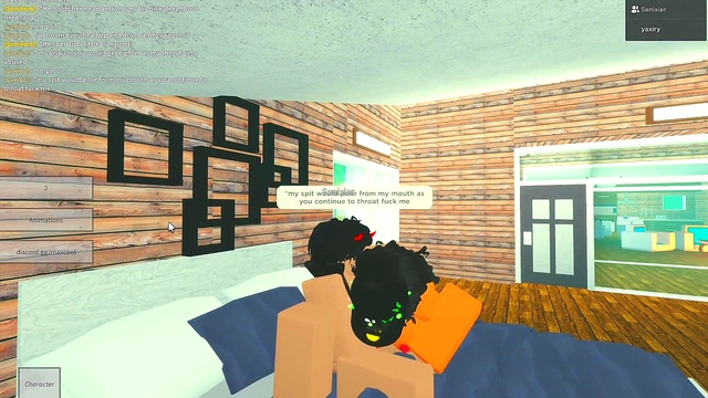 Roblox Whore Gives Sloppy Head Part 1