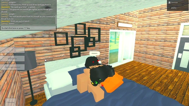 Roblox Whore Gives Sloppy Head Part 1