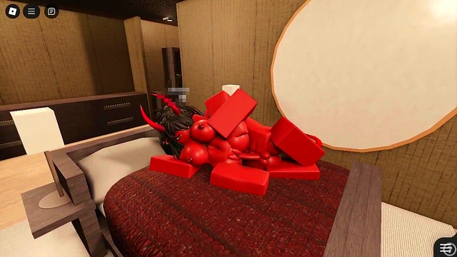 My demon girl is back'with a new avatar (Roblox)