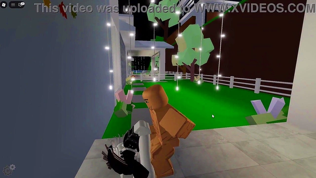 I was making a girl do embarrassing poses in Brookhaven on Roblox and having sex in
