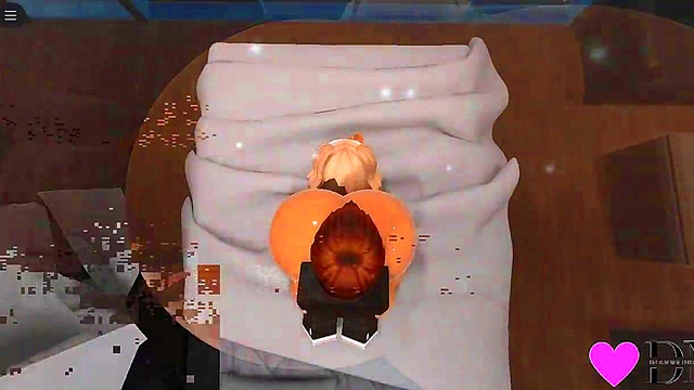 Blonde Roblox Whore gets Fucked by BBC