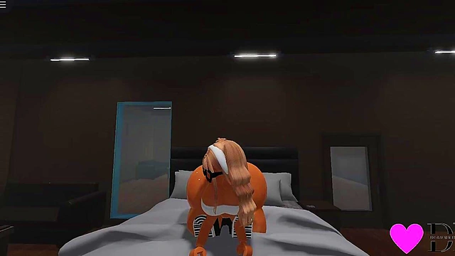 Blonde Roblox Whore gets Fucked by BBC