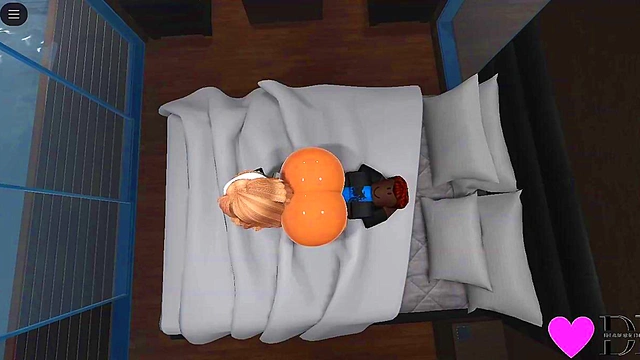 Blonde Roblox Whore gets Fucked by BBC