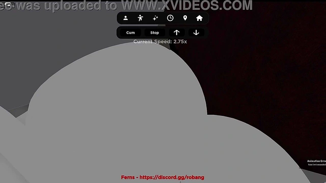 Emo slut gets fuck hard in roblox condo