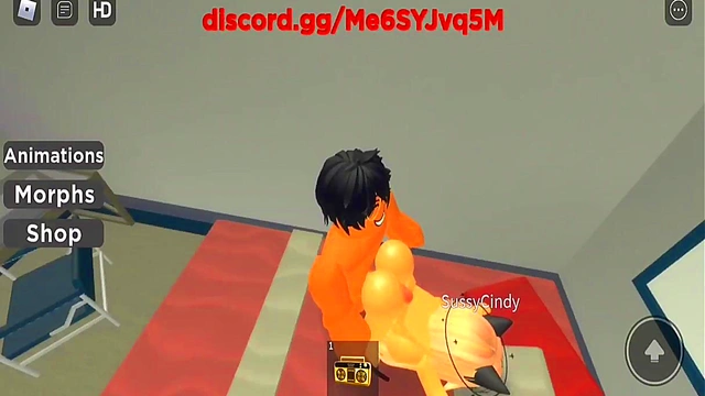 Roblox cutie fucked by a Roblox Chad