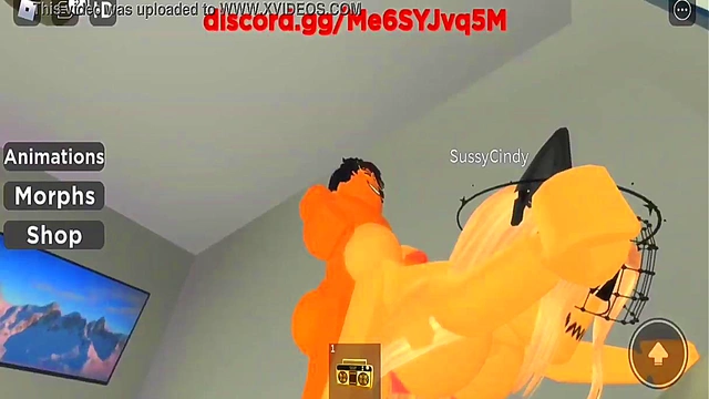Roblox cutie fucked by a Roblox Chad