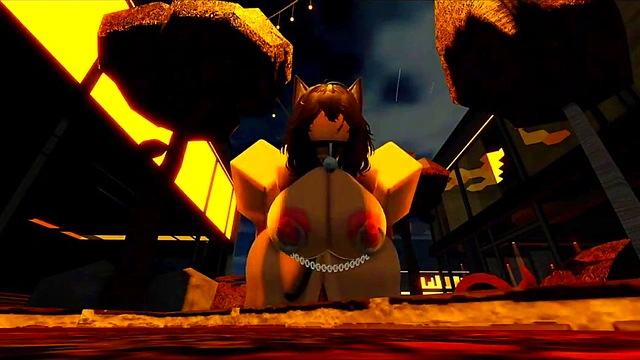 Fucking my slutty Roblox friend