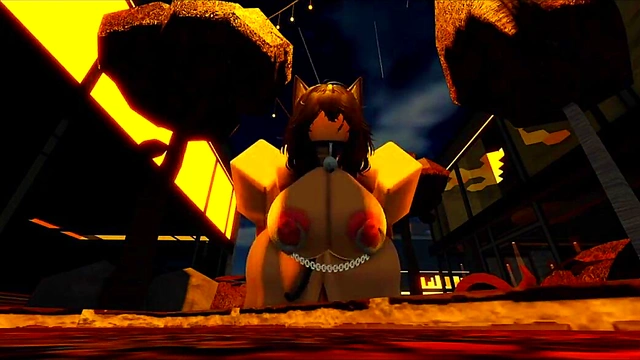 Fucking my slutty Roblox friend