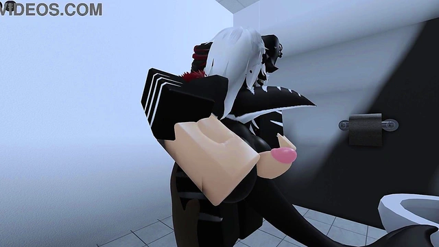Cute subscriber furry asked me to fuck her in roblox condo