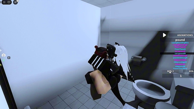 Cute subscriber furry asked me to fuck her in roblox condo