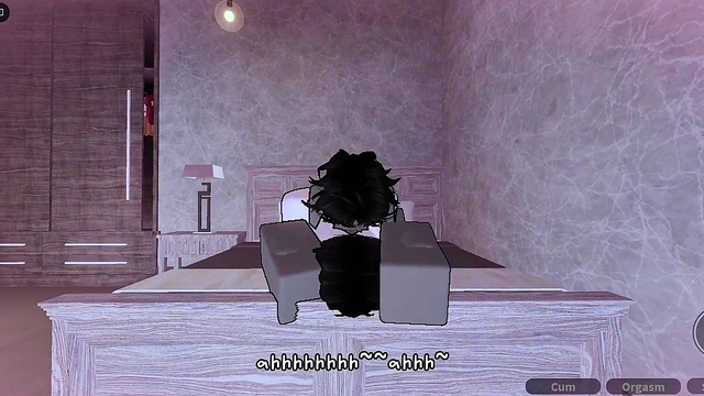 fucking a plump girl with a cute face (roblox condo)