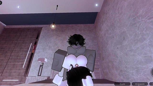 fucking a plump girl with a cute face (roblox condo)